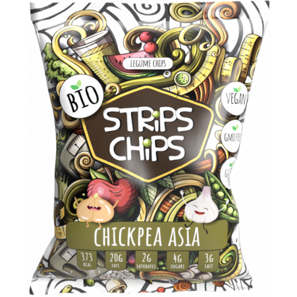 YESCHiPS STRiPS ChiPS 18 x 90 g talianska šošovica