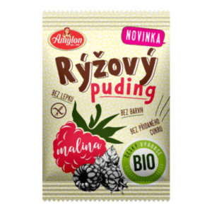 Amylon BIO Ryžový puding 25 x 40 g s dyňou a príchuťou banán