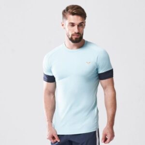 SQUATWOLF Pánske tričko Vented Run Tee Canal Blue/India Ink  XXL