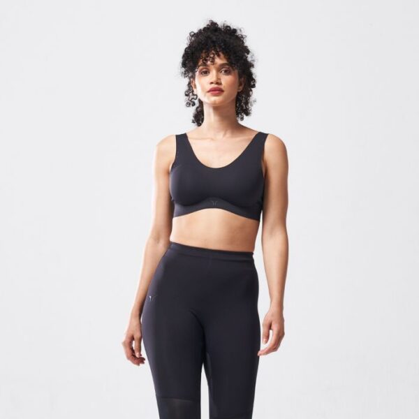 SQUATWOLF Športová podprsenka Free Cut Mid-Support Black  S