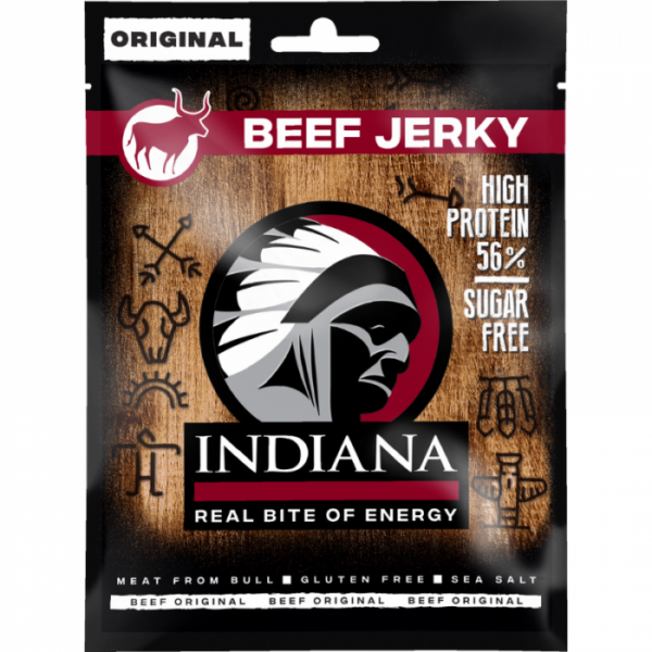 Indiana Jerky Hovädzie 15 x 25 g originál