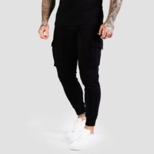GymBeam Tepláky TRN Black  SS