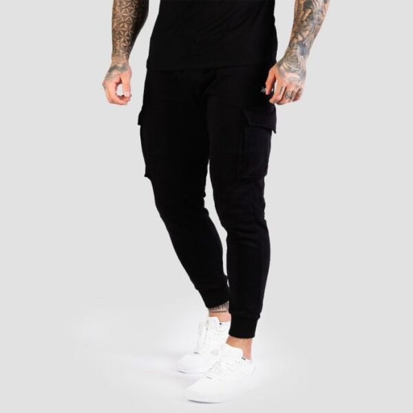 GymBeam Tepláky TRN Black  SS