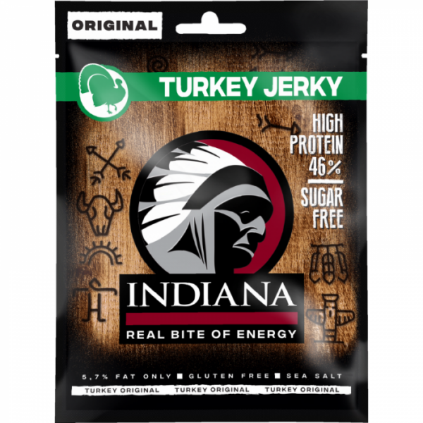 Indiana Jerky Morčacie 15 x 25 g