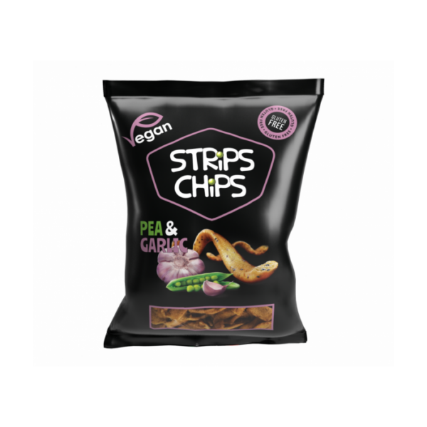 STRiPS CHiPS hrachové s mákem 20 x 80 g pea & poppy seed