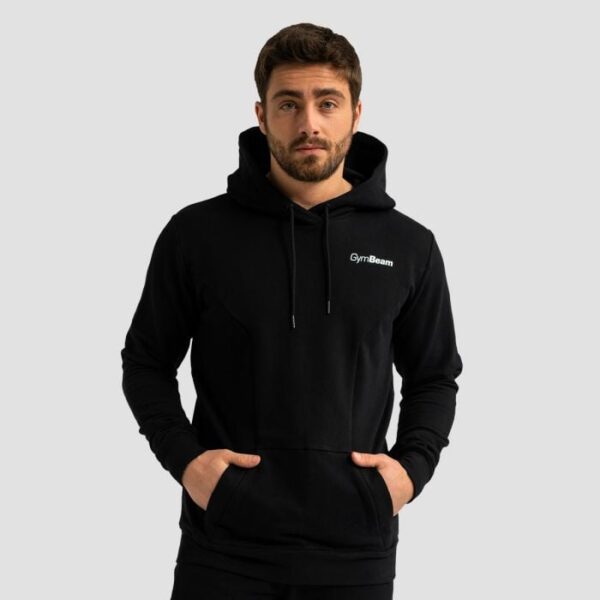 GymBeam Mikina Limitless Hoodie Black  XXXLXXXL