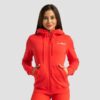 GymBeam Dámska mikina so zipsom Limitless Hot Red  XXLXXL