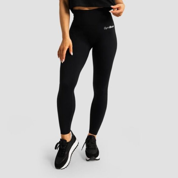GymBeam Dámske legíny High-waist Limitless Black  XSXS