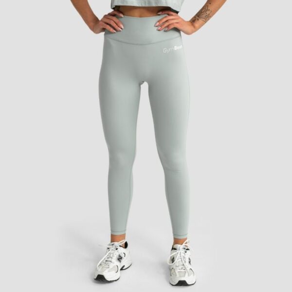 GymBeam Dámske legíny High-waist Limitless Eucalypt  XLXL