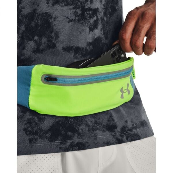 Under Armour Ľadvinka Flex Speedpocket Run Belt Green / Blue