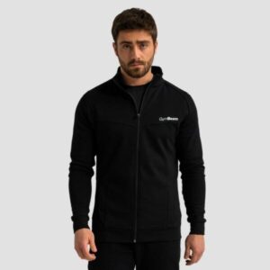 GymBeam Mikina so zipsom Limitless Black  XXXLXXXL