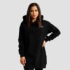 GymBeam  Dámska longline mikina Limitless Black  XLXL