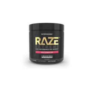 The Protein Works Raze Extreme 360 g modrá malina