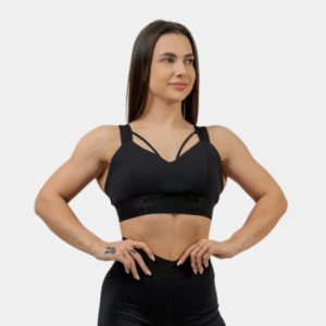 NEBBIA Športová podprsenka Intense Iconic Black  XSXS
