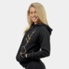 NEBBIA Dámska mikina Intense Signature Black/Gold  XSXS