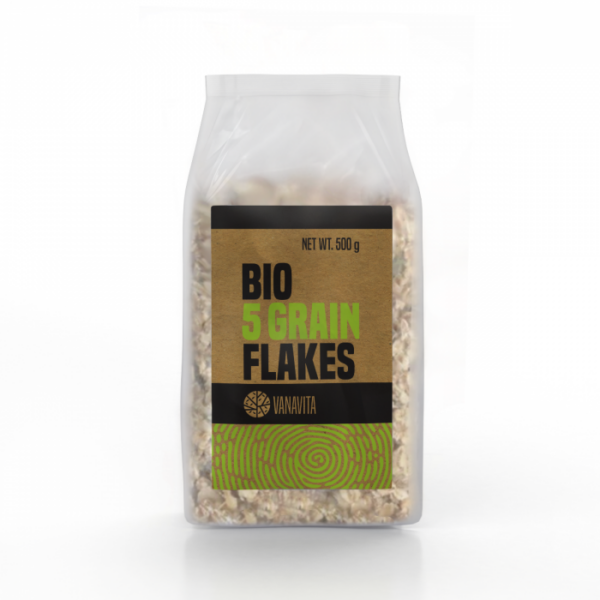 VanaVita Bio 5 Zrnne vlocky 10 x 500 g cookies & cream