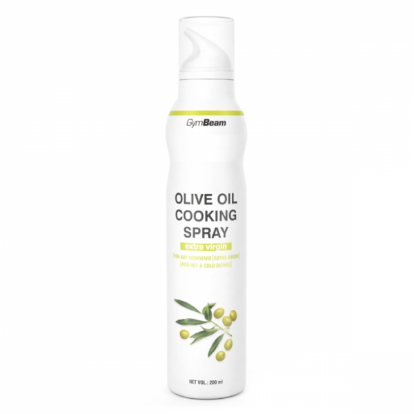 GymBeam Extra panenský olivový olej v spreji 6 x 200 ml