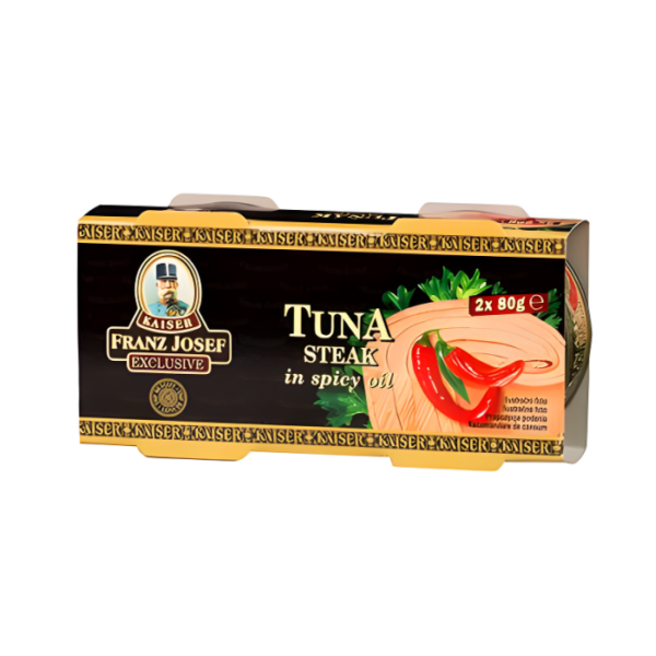 Franz Josef Kaiser Tuniak steak v pikantnom oleji 48 x 80 g