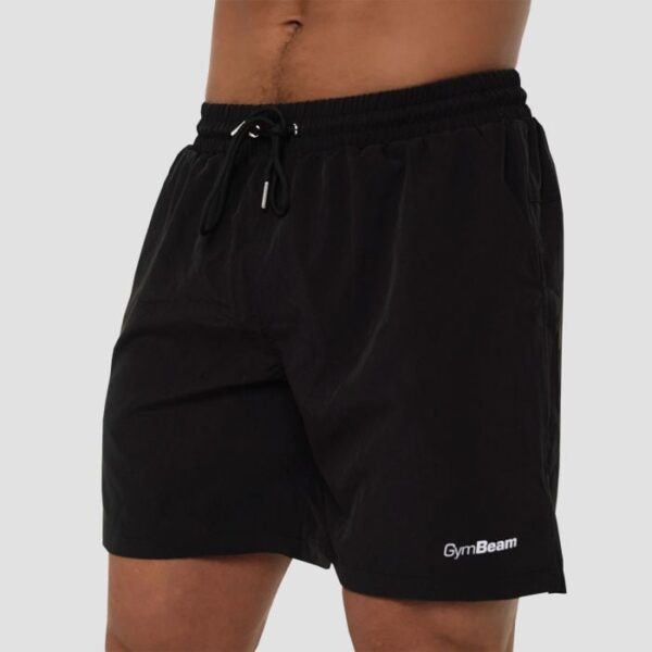 GymBeam Pánske plavecké šortky Black  XXXL