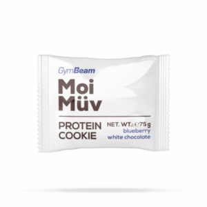 GymBeam MoiMüv Protein Cookie 12 x 75 g dvojitá čokoláda