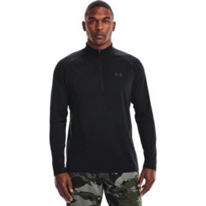 Under Armour Pánske Tričko Tech 2.0 1/2 Zip Black  SS