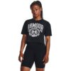 Under Armour Tričko Collegiate Crest Crop SS Grey  MM