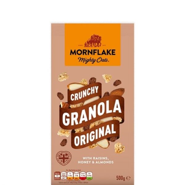 Mornflake Chrumkavá Granola Original 500 g