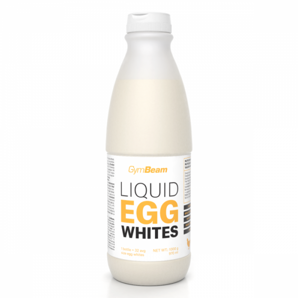 GymBeam Liquid Egg Whites 6 x 1000 g bez príchute