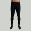 STRIX Pánske legíny MERINO I Black  SS