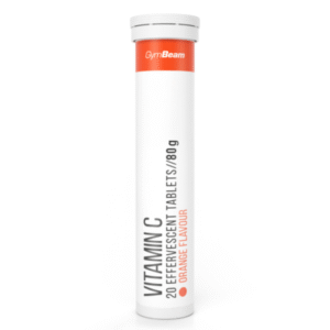 GymBeam Vitamín C 1000 mg šumivý 28 x 20 tab pomaranč