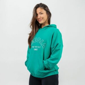 NEBBIA Dámska Oversize mikina Gym Rat Green  XSXS