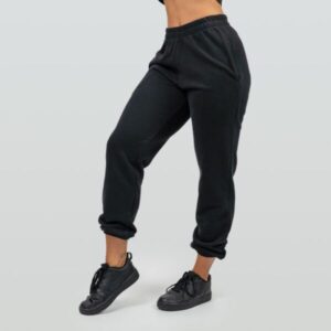 NEBBIA Dámske Oversize tepláky Gym Time Black  SS