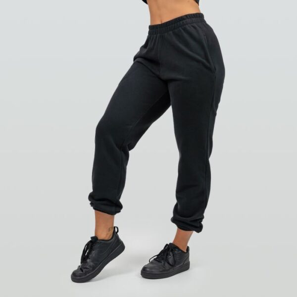 NEBBIA Dámske Oversize tepláky Gym Time Black  SS