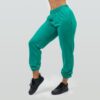 NEBBIA Dámske Oversize tepláky Gym Time Green  XSXS