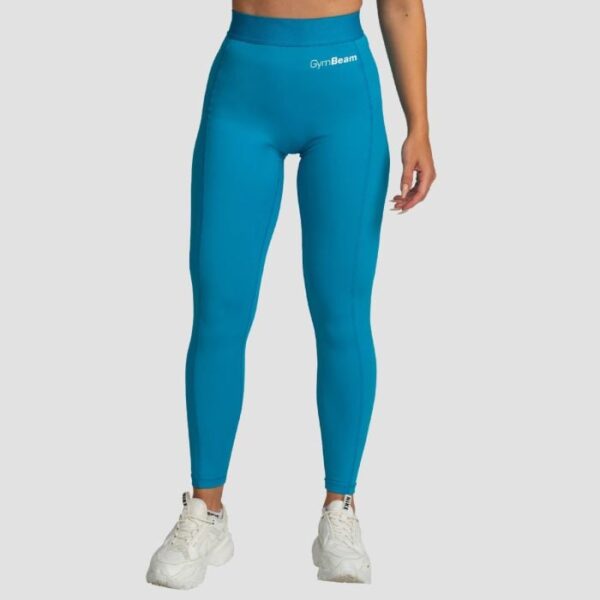 GymBeam Dámske legíny Limitless Aquamarine  XSXS