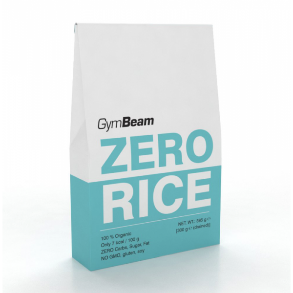 GymBeam BIO Zero Rice 20 x 385 g