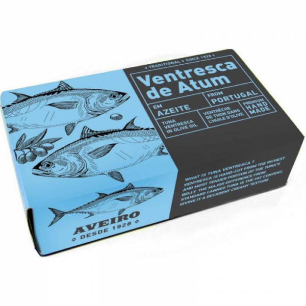 Aveiro Tuniakové filety Ventresca v olivovom oleji 120 g bez príchute
