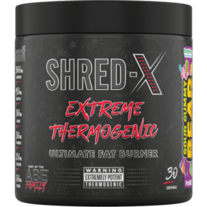 Applied Nutrition Spaľovač tukov Shred X Thermogenic Powder 300 g kyslé gumené medvedíky