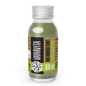 VanaVita BIO Zázvorový shot s matchou 24 x 60 ml bez príchute