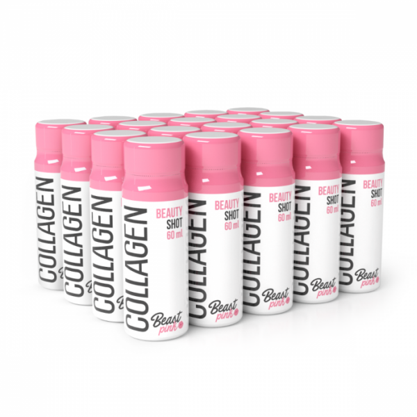 BeastPink Collagen Beauty Shot 20 x 60 ml lesné ovocie BeastPink Collagen Beauty Shot 20 x 60 ml lesné ovocie