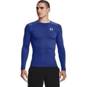 Under Armour Tričko HG Armour Comp LS Blue  XXL