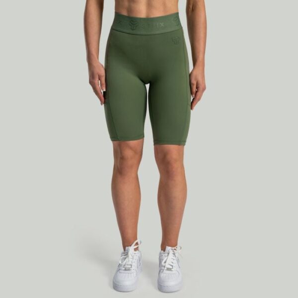 STRIX Dámske šortky Biker Lunar Cedar Green  XSXS