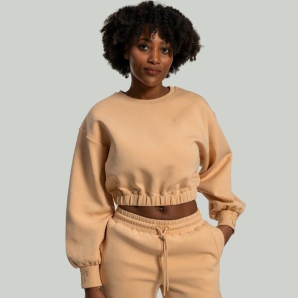 STRIX Dámska mikina Lunar Cropped Sandshell  XSXS