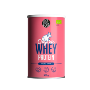 Diet Food Organic Whey Protein 500 g prírodná chuť