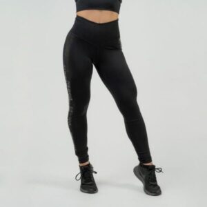 NEBBIA Dámske legíny Classic High Waist Intense Iconic Black  SS