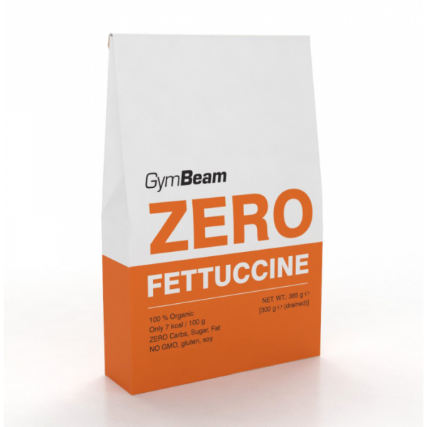 GymBeam BIO Zero Fettuccine 20 x 385 g