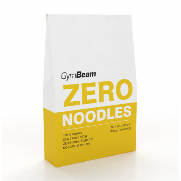 GymBeam BIO Zero Noodles 20 x 385 g