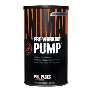 Universal Nutrition Animal Pump 30 balíčkov bez príchute