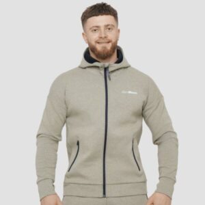 GymBeam Mikina so zipsom Agile Sage  SS