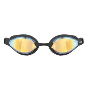 Arena Plavecké okuliare Airspeed Mirror Yellow Copper Black